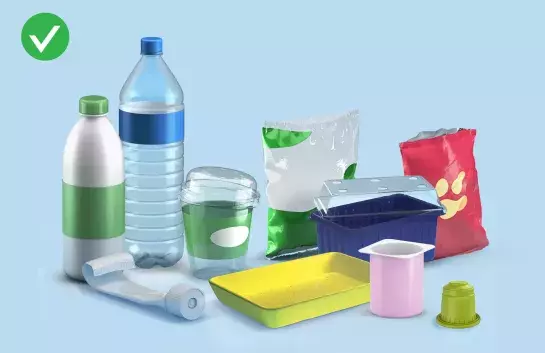 Plastic verpakkingen