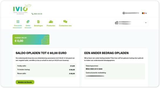 verschillende betalingsmogelijkheden